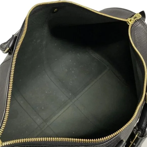 LOUIS VUITTON Keepall 45 Noir Epi Boston Bag 742-051725 - Picture 11 of 14